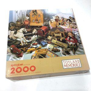 Springbok, Toyland Memories, 2000 Piece Puzzle